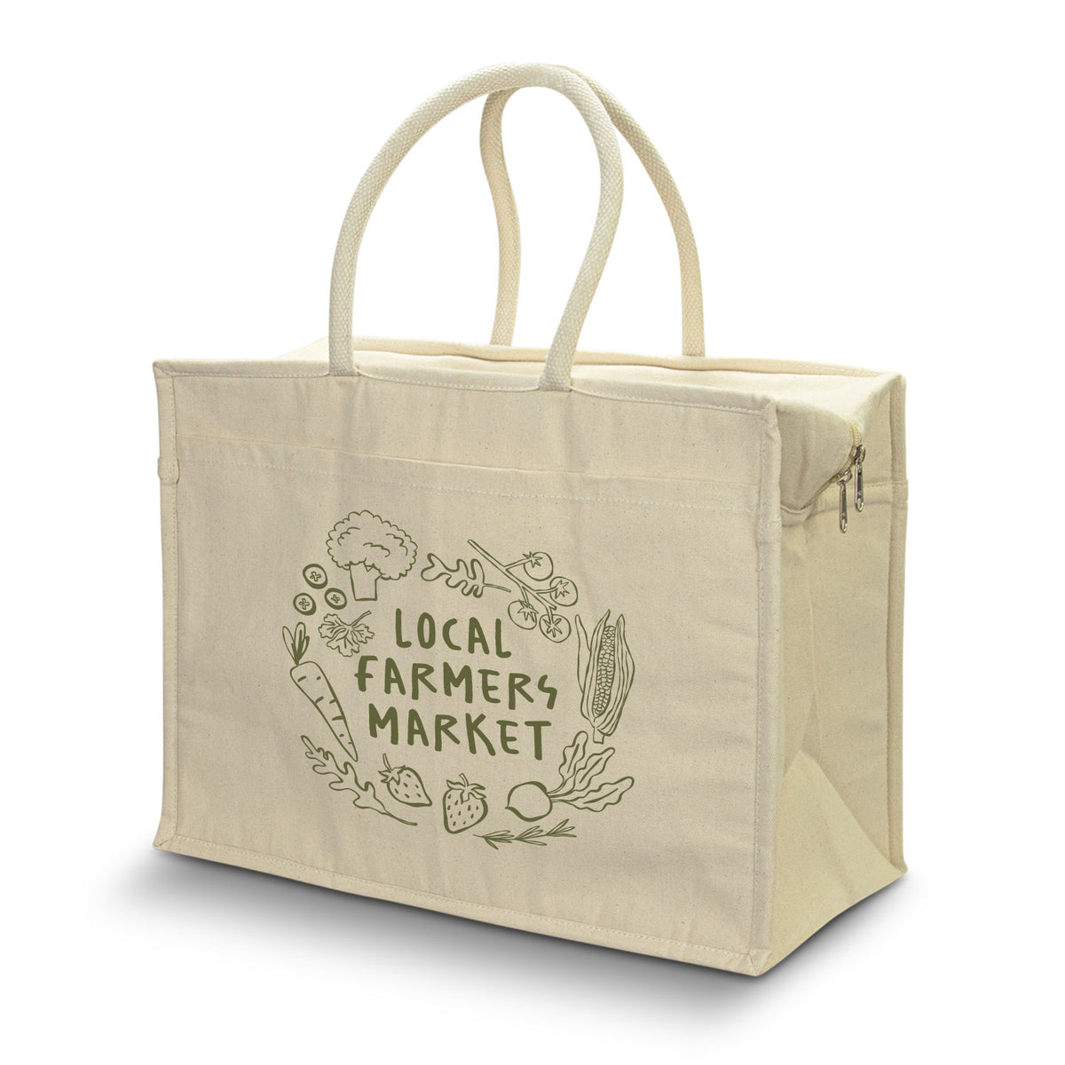 Iconic Shopping Cooler Tote - Branded