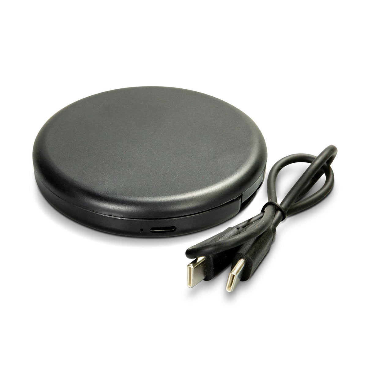 Ella LED Compact Mirror - Black