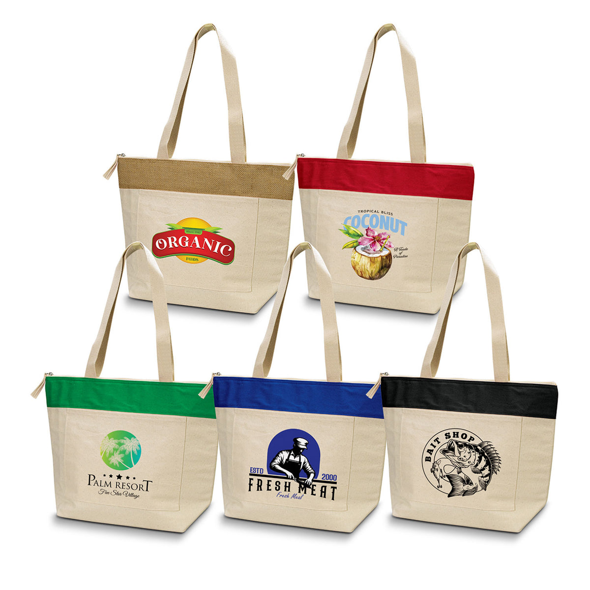 Emporium Cotton Cooler Tote - Main