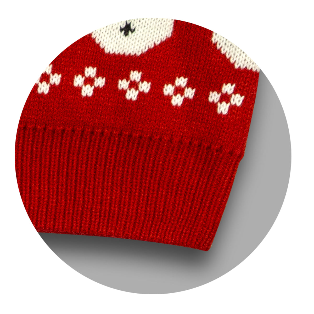 Blitzen Custom Knitted Jumper - Hem