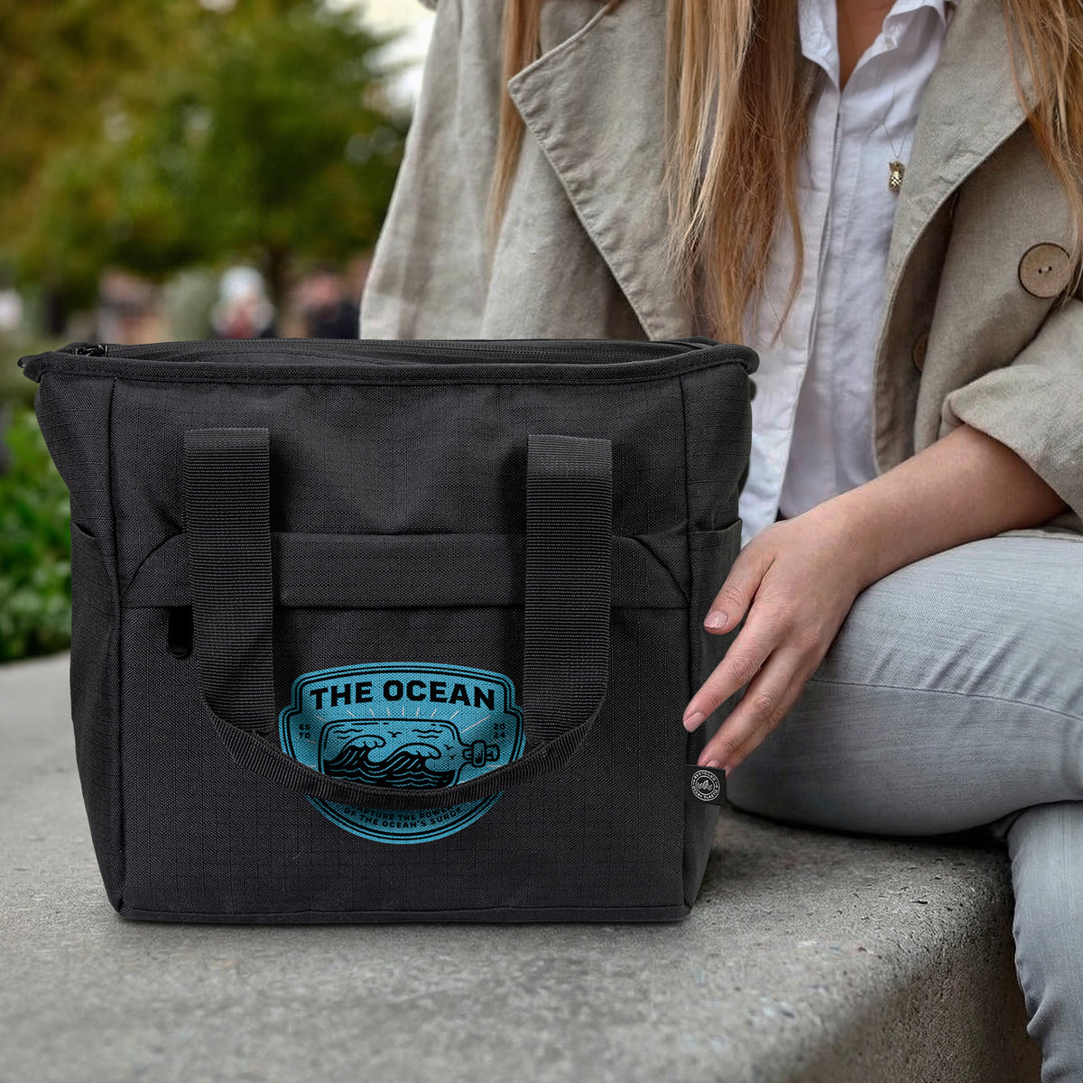 Oceana Recycled Cooler Bag - Feature