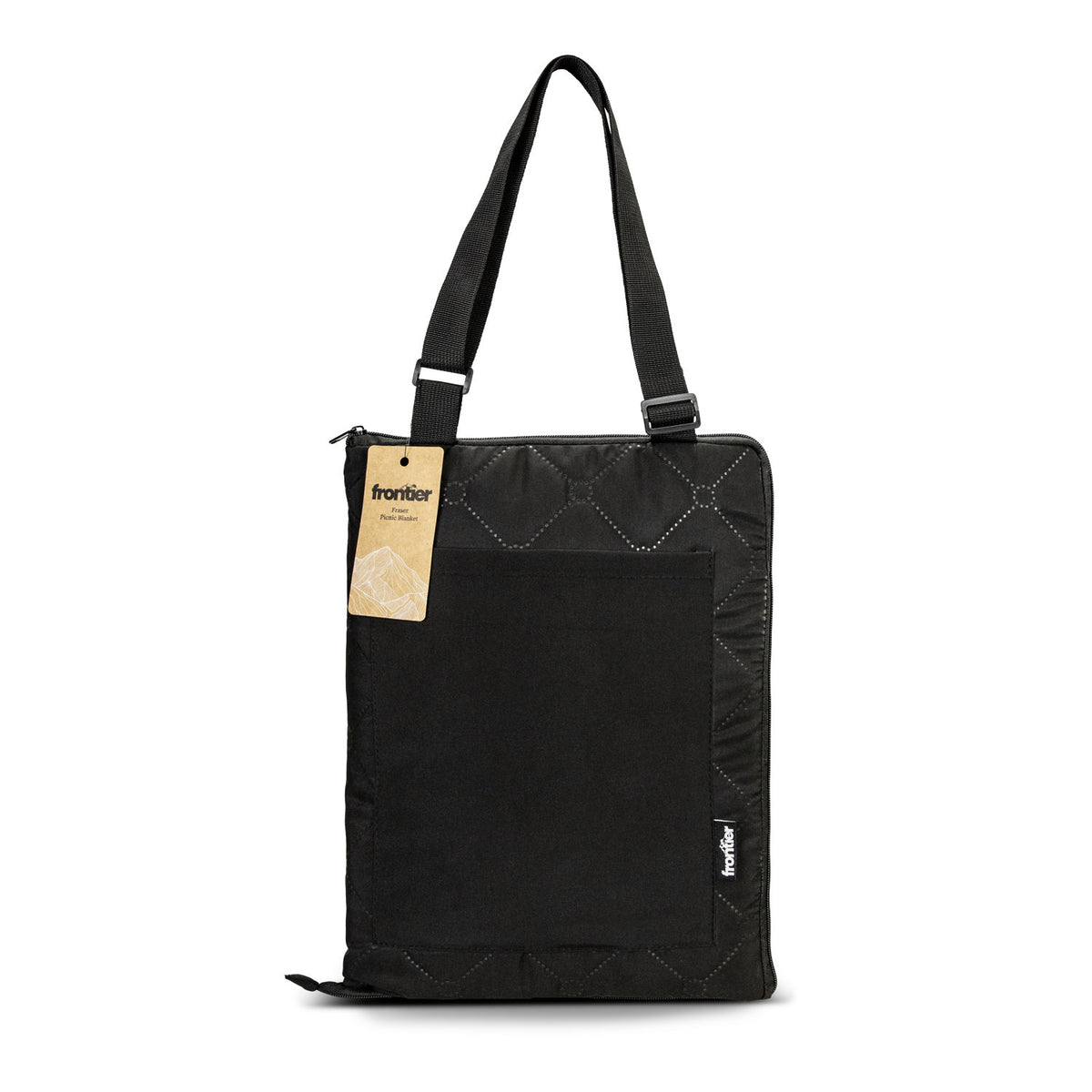 Frontier Fraser Picnic Blanket - Black