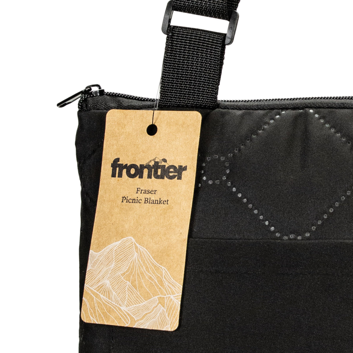 Frontier Fraser Picnic Blanket - Hangtag