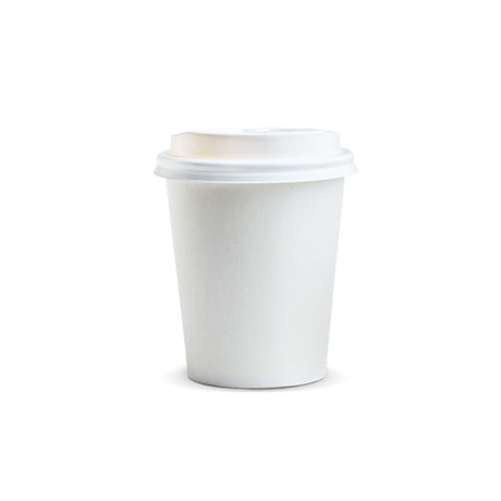 Kudos Paper Coffee Cup - 230ml - White Lid