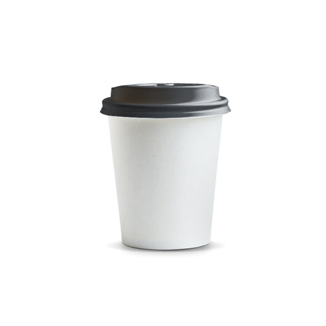 Kudos Paper Coffee Cup - 230ml - Black Lid