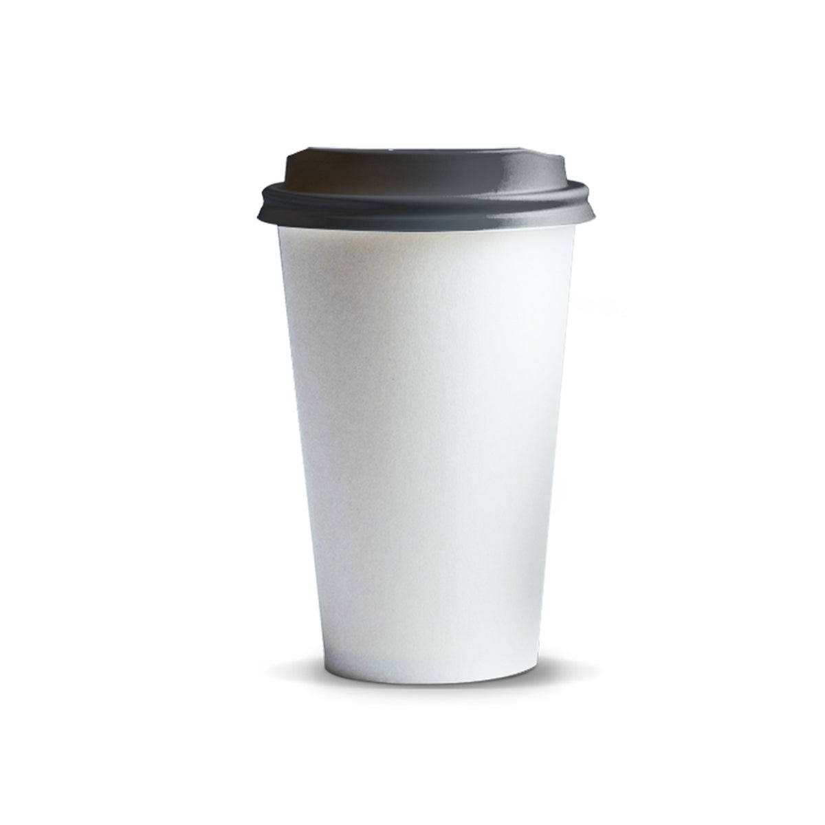 Kudos Paper Coffee Cup - 350ml - Black Lid