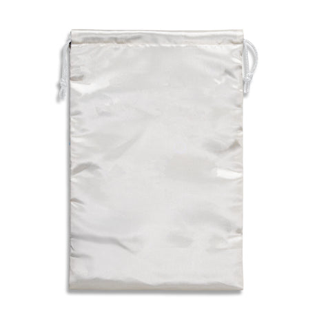 Satin Gift Bag - Large - White