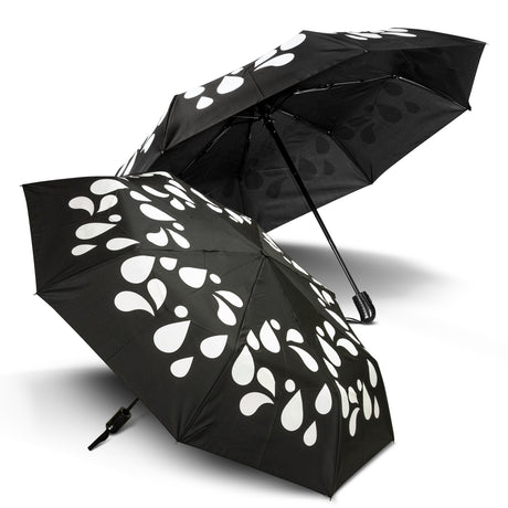 Colour Changing Compact Umbrella - Dry