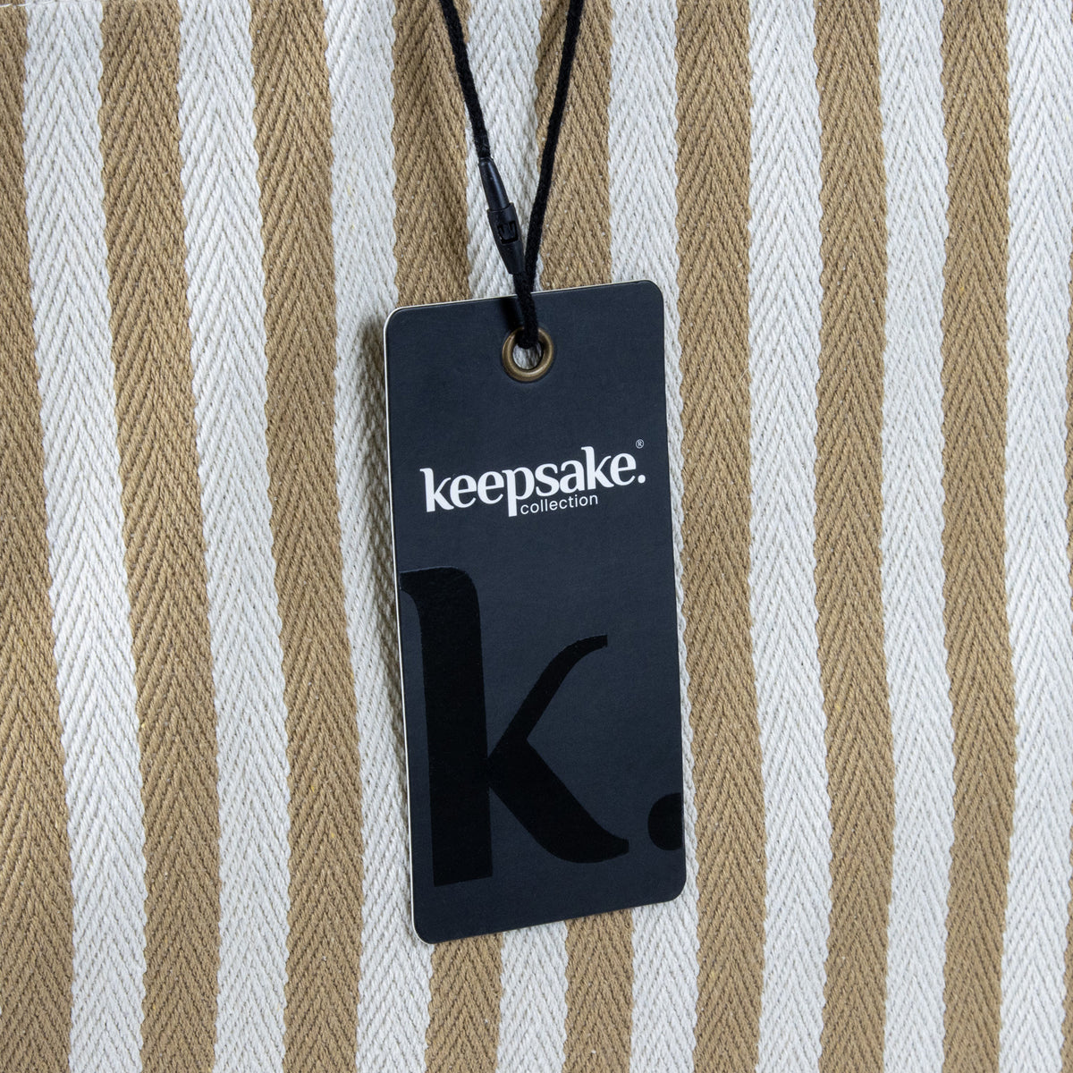 Keepsake Beach Tote Bag - Hangtag