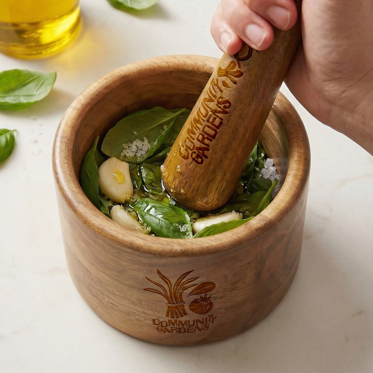 Keepsake Mortar & Pestle - Feature