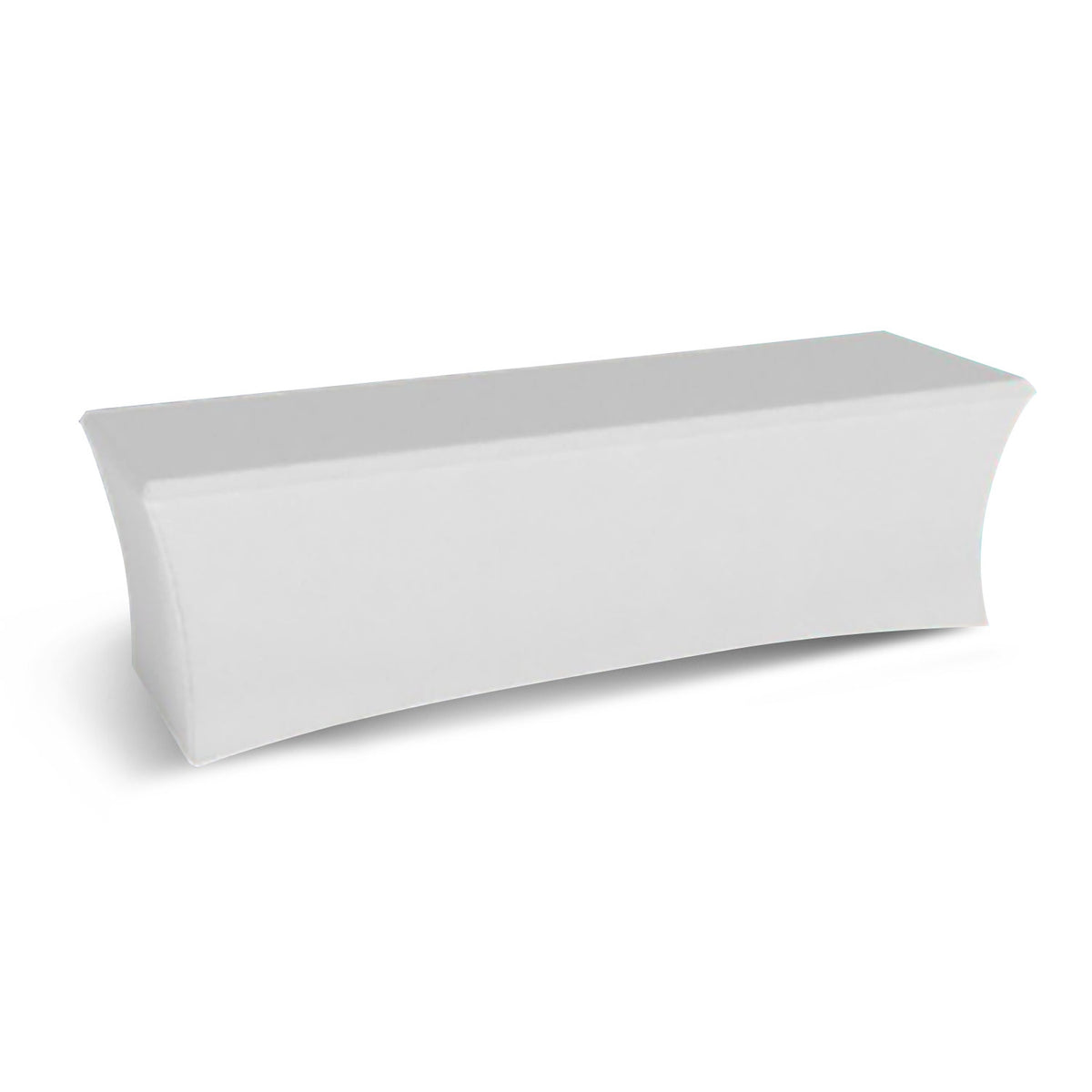 Large Stretched Tablecloth - White