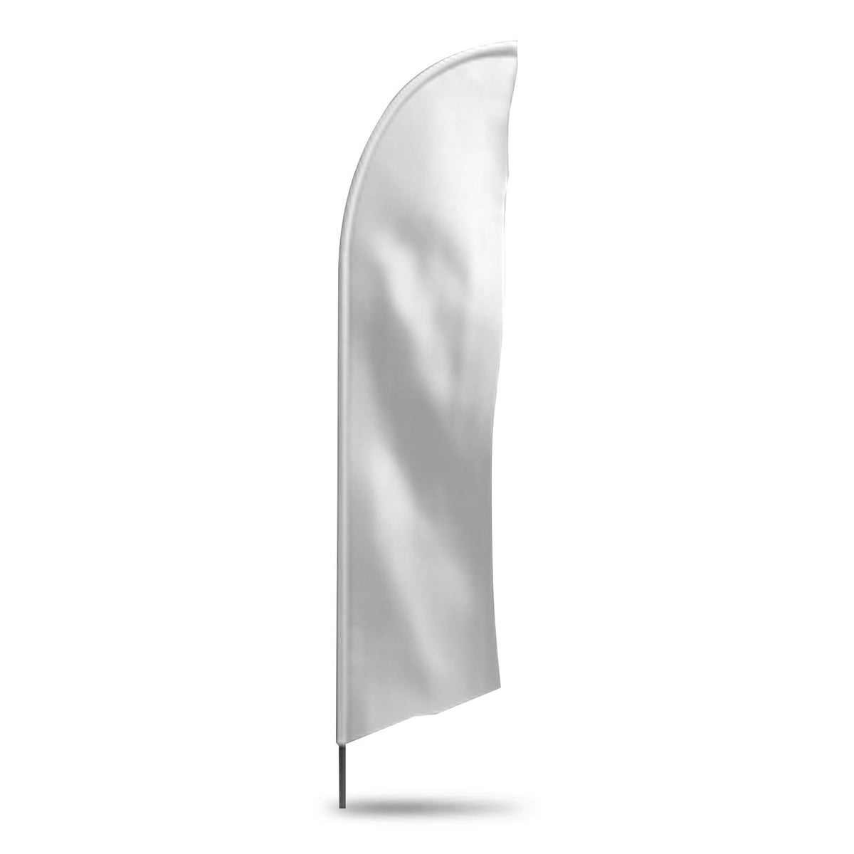 Medium Feather Flag Kit - White