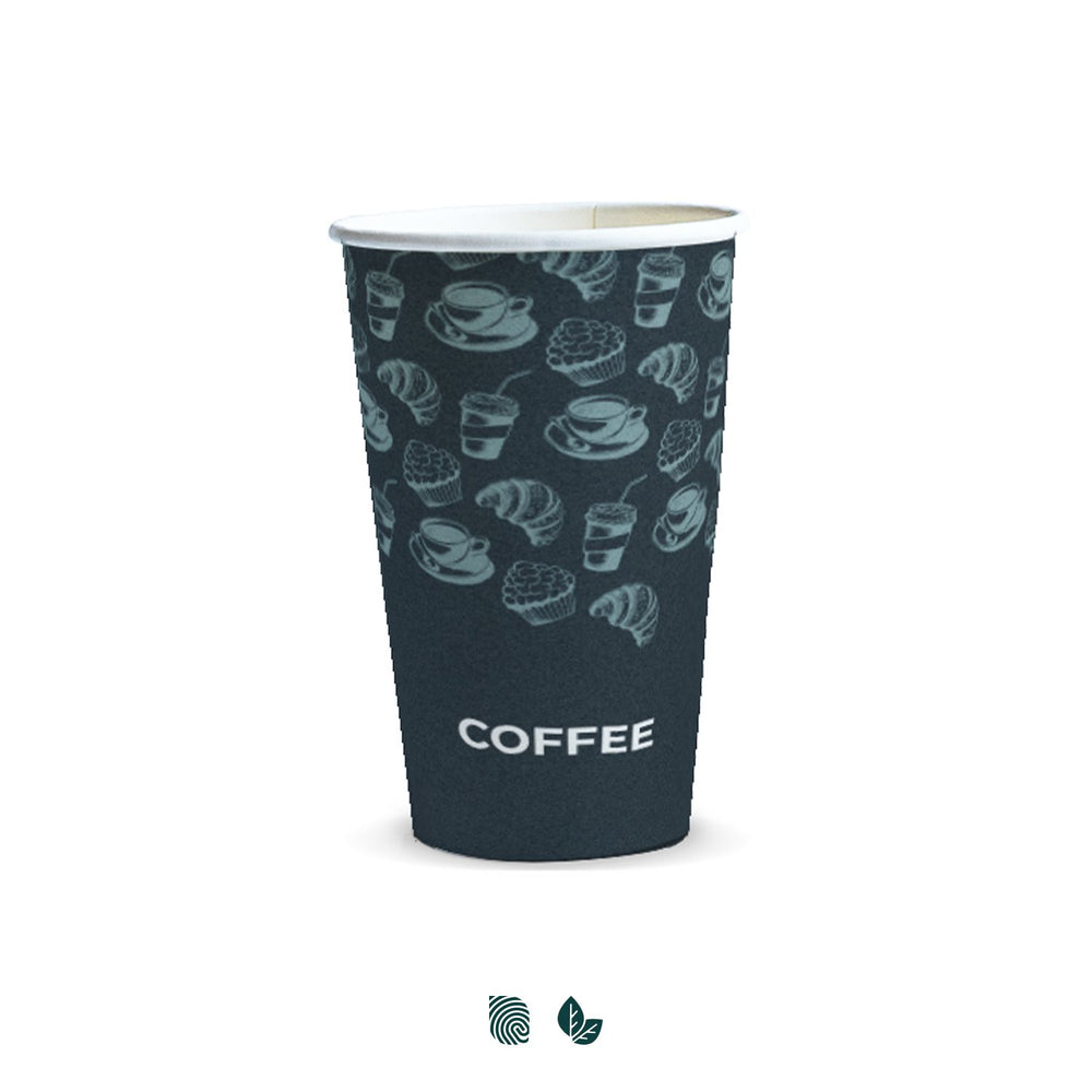 Compostable Paper Cup - 350ml - Impact Aware