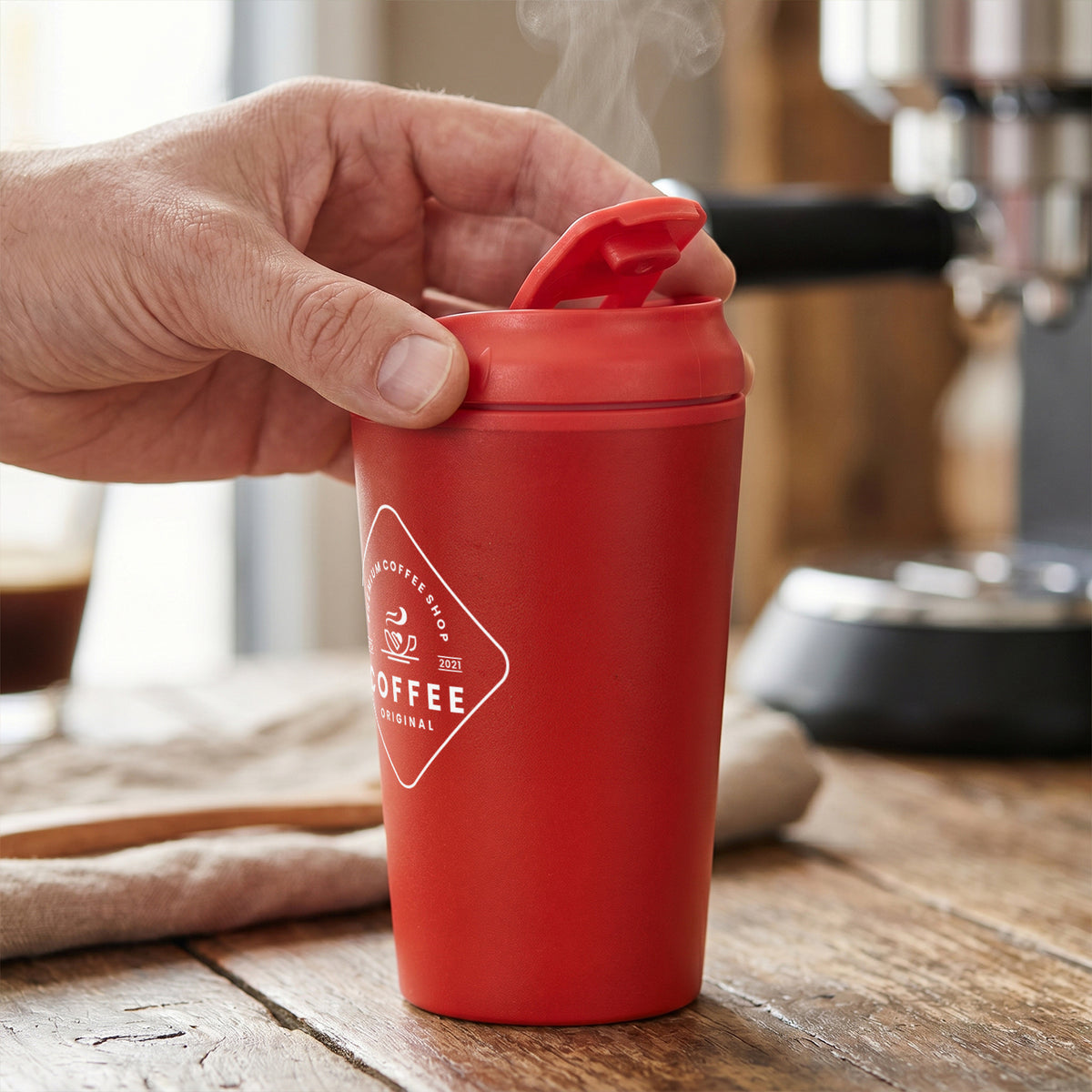Corsica Coffee Cup - Feature