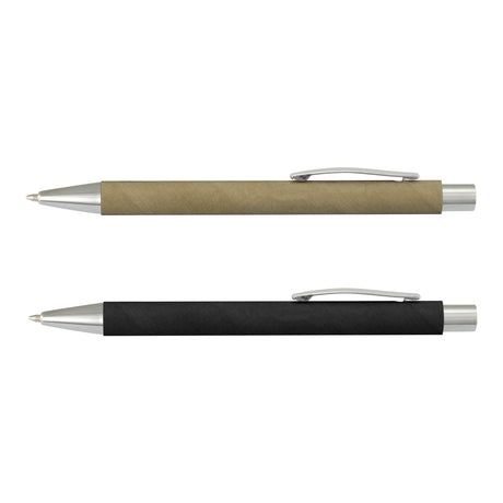 Kraft Notebook and Pen Gift Set - Pen Colours