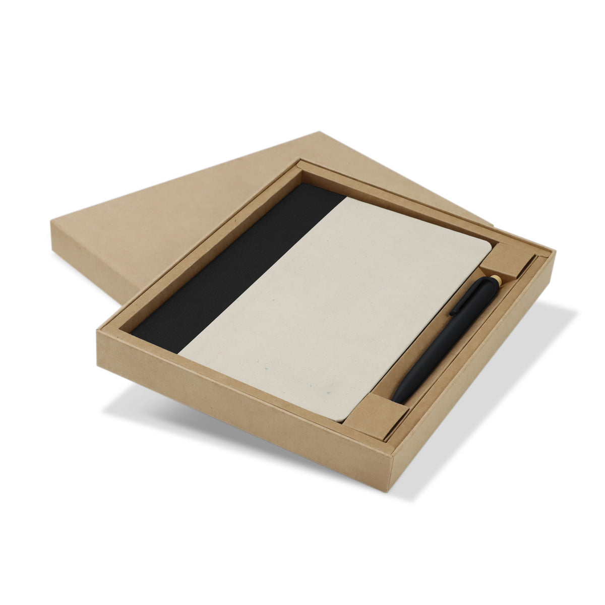 Paulo Notebook and Pen Gift Set - Black