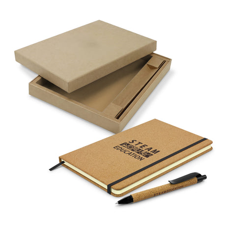 Somerset Notebook and Pen Gift Set - Branding