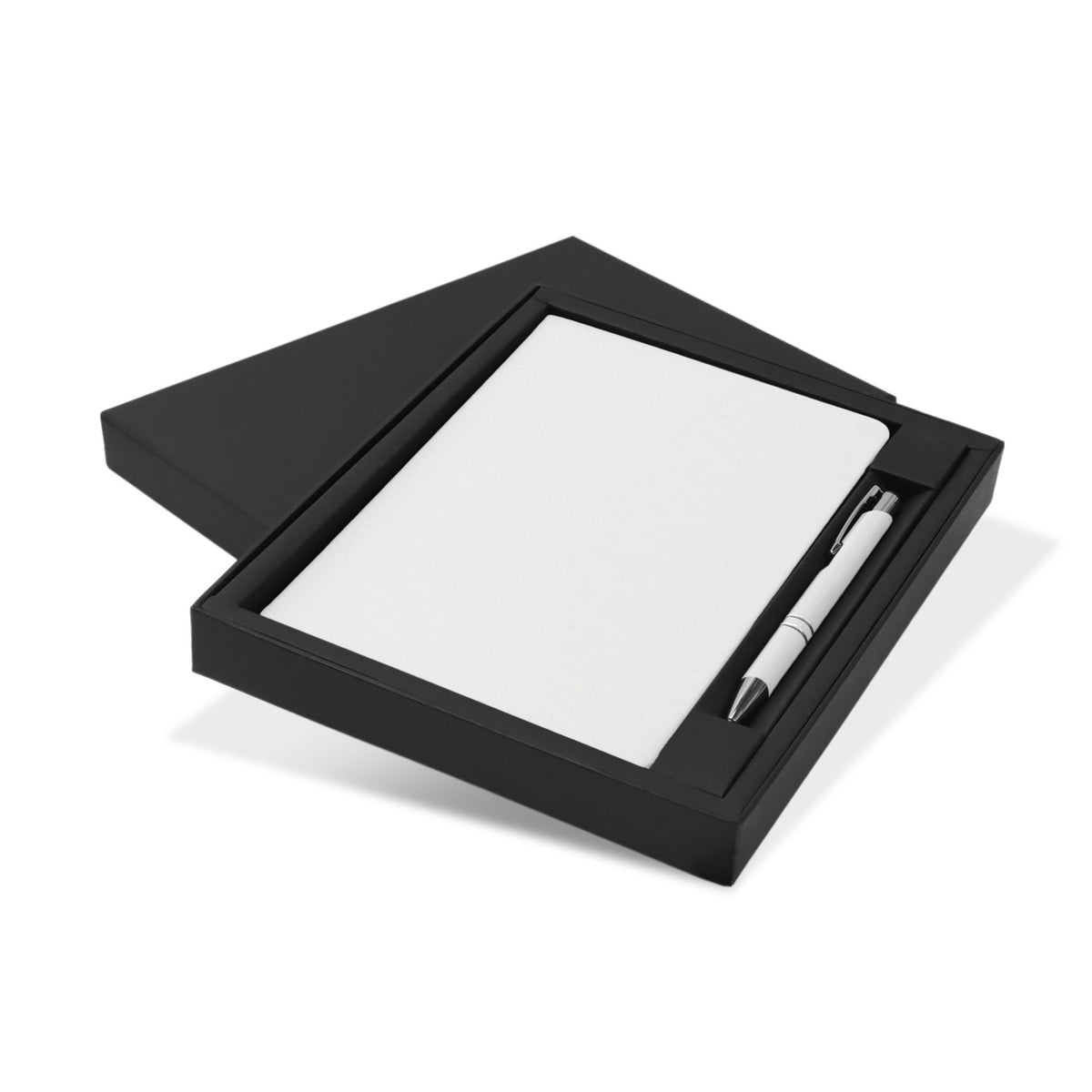 Kingston Notebook and Pen Gift Set - White
