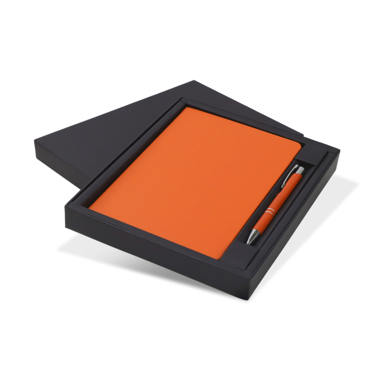 Kingston Notebook and Pen Gift Set - Orange