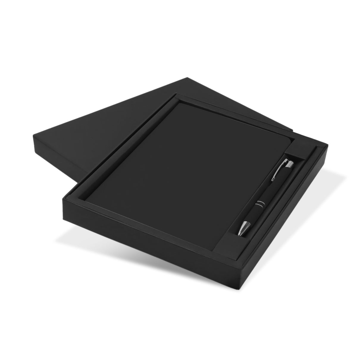 Kingston Notebook and Pen Gift Set - Black