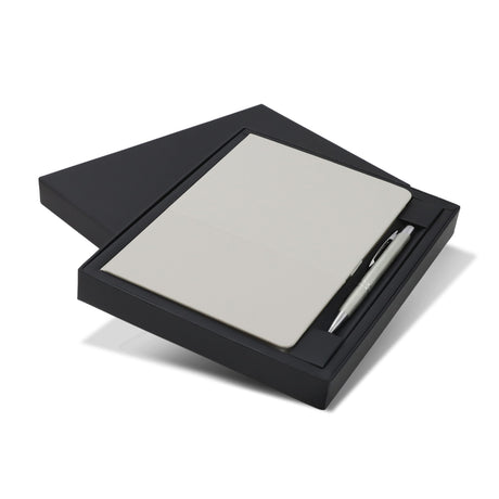 Harvard Notebook and Pen Gift Set - Stone