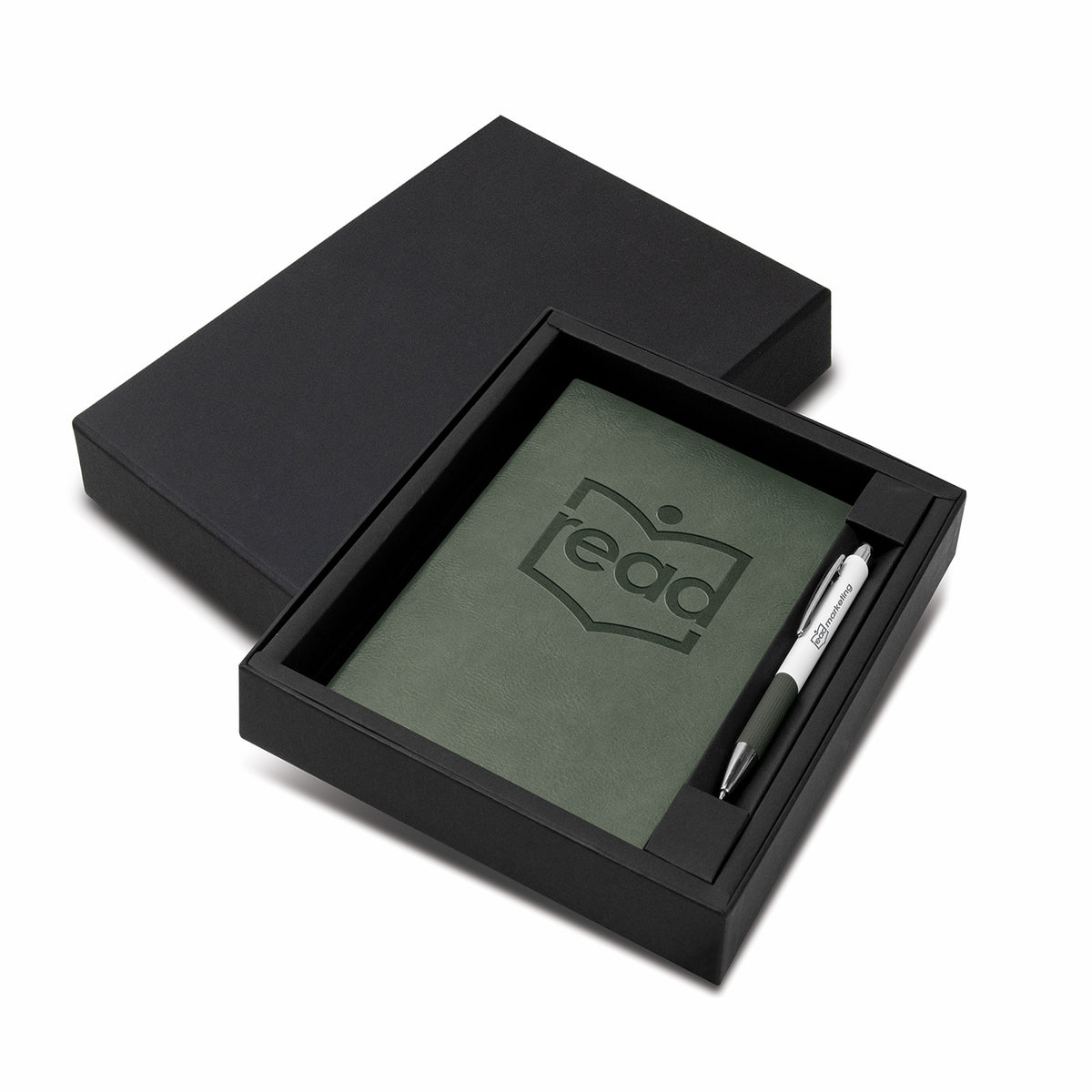 Genoa Notebook and Pen Gift Set - Branding