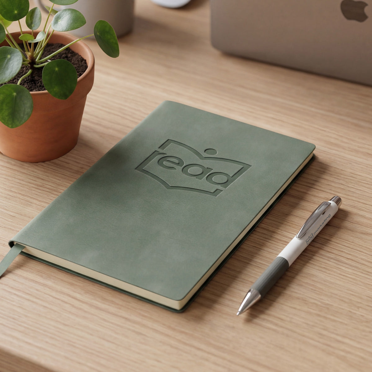 Genoa Notebook and Pen Gift Set - Feature