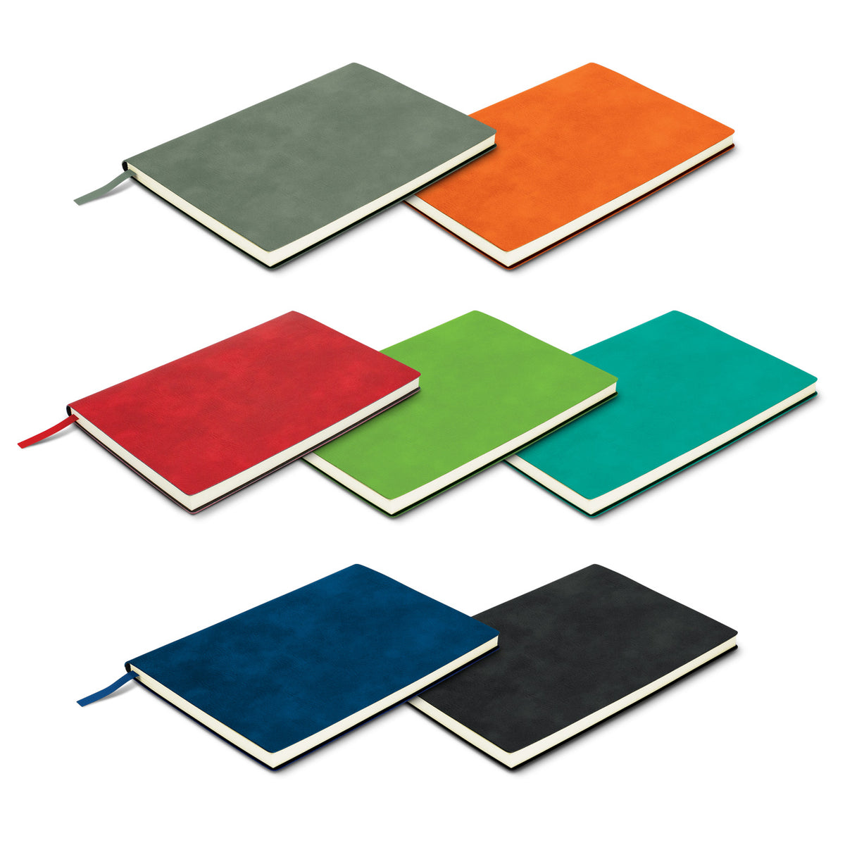 Genoa Notebook and Pen Gift Set - Notebook Colours