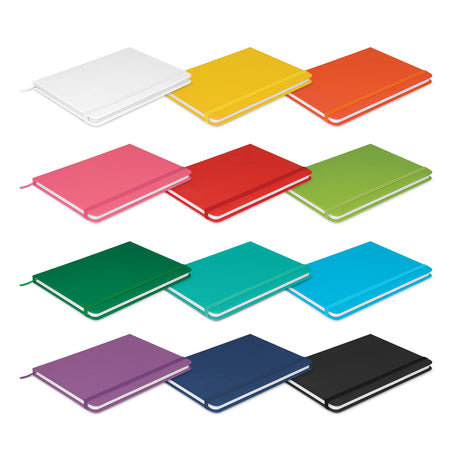 Omega Notebook and Pen Gift Set - Notebook Colours