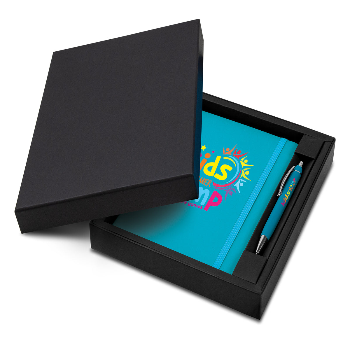 Omega Notebook and Pen Gift Set - Branding