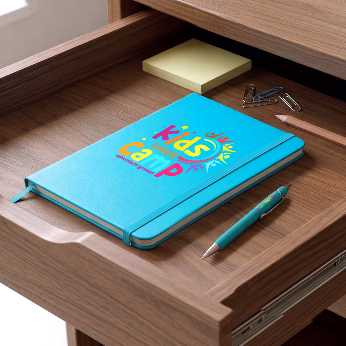 Omega Notebook and Pen Gift Set - Feature