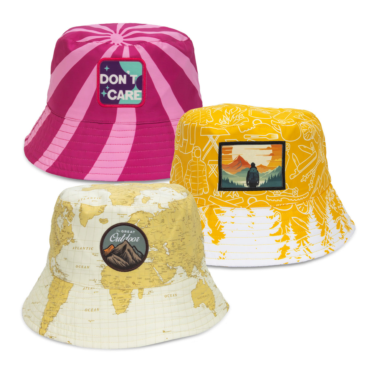 Sonny Custom Bucket Hat with Full Colour Patch - Main