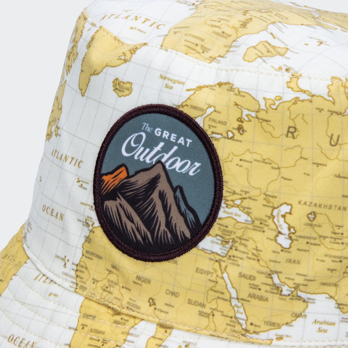 Sonny Custom Bucket Hat with Full Colour Patch - Patch Detail