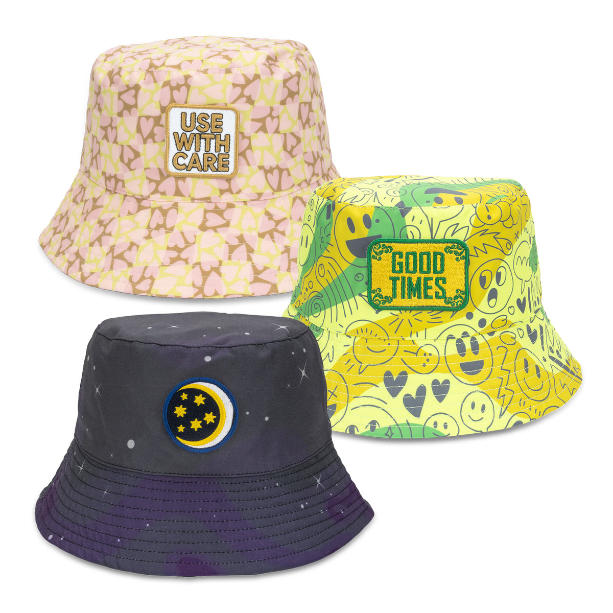 Sonny Custom Bucket Hat with Embroidery Patch - Main