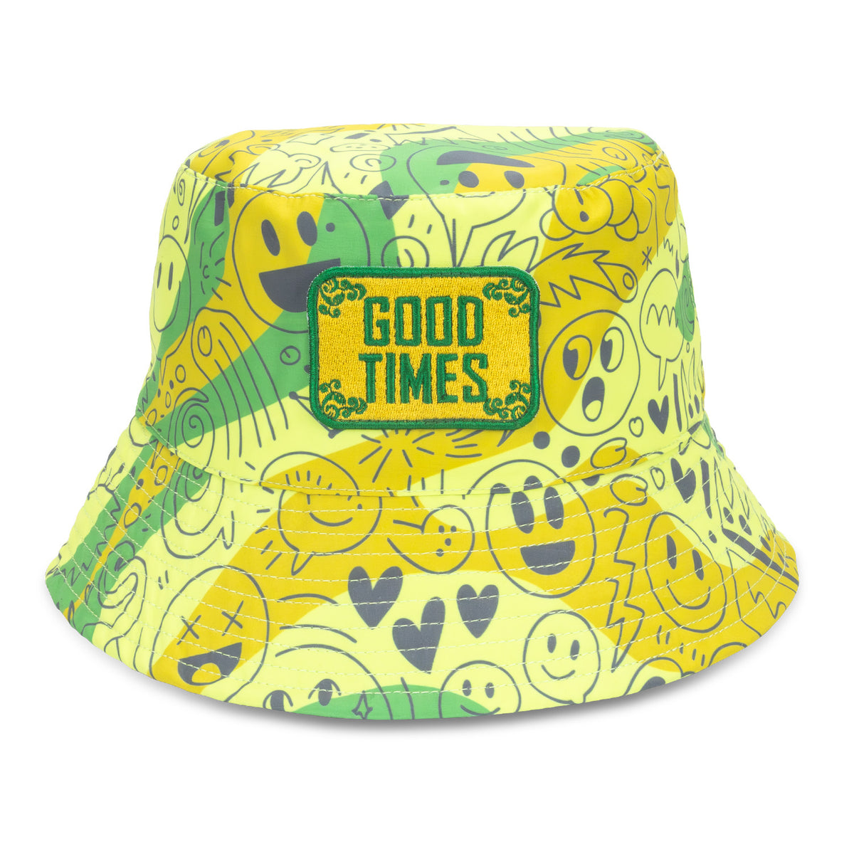 Sonny Custom Bucket Hat with Embroidery Patch - Rectangle Patch