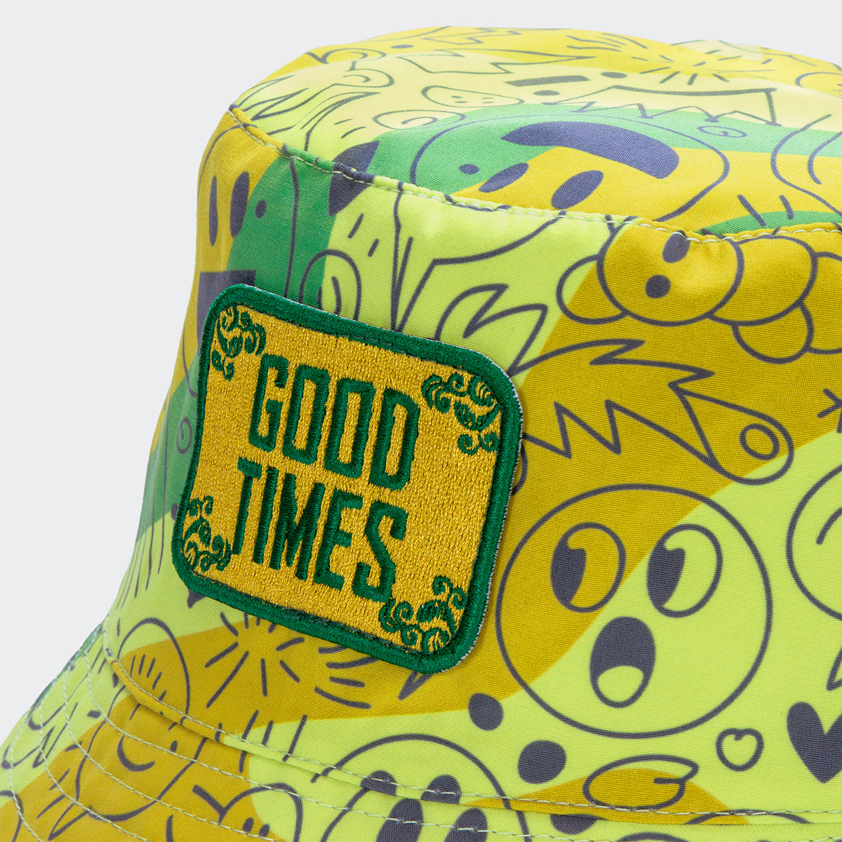 Sonny Custom Bucket Hat with Embroidery Patch - Patch Detail