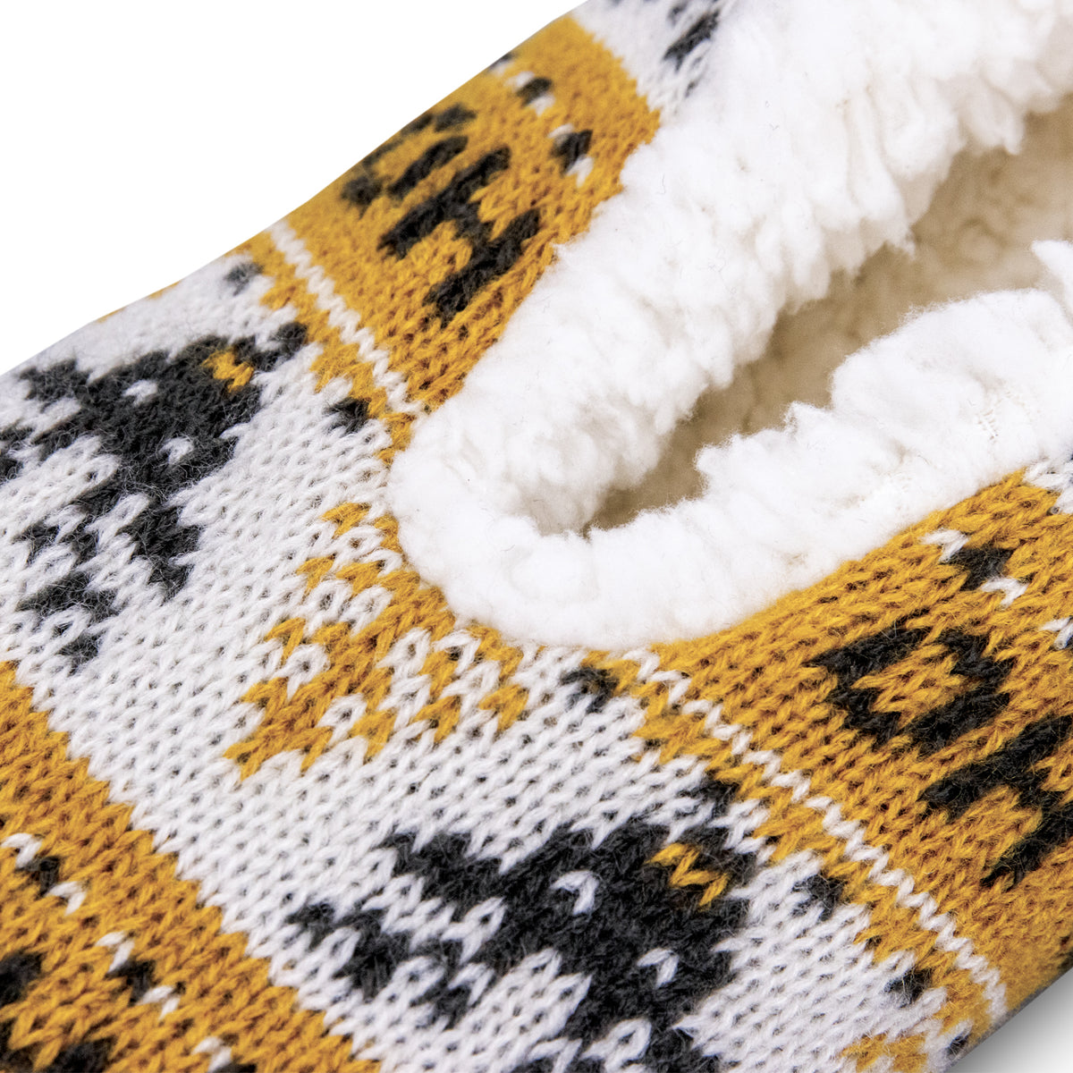 Custom Knitted Slippers - Inside