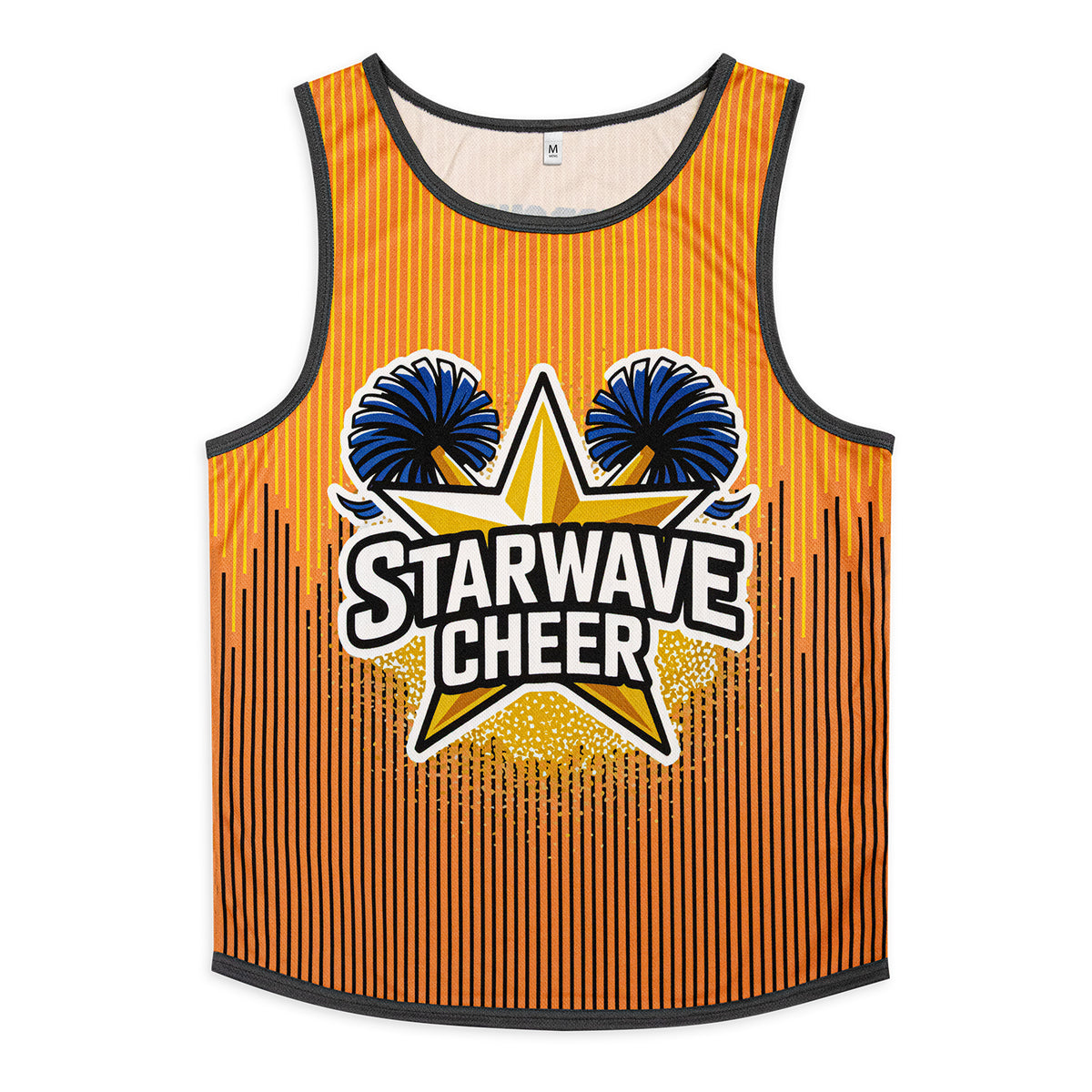 Custom Mens Active Tank Top - Front