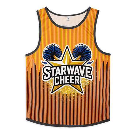 Custom Mens Active Tank Top - Front