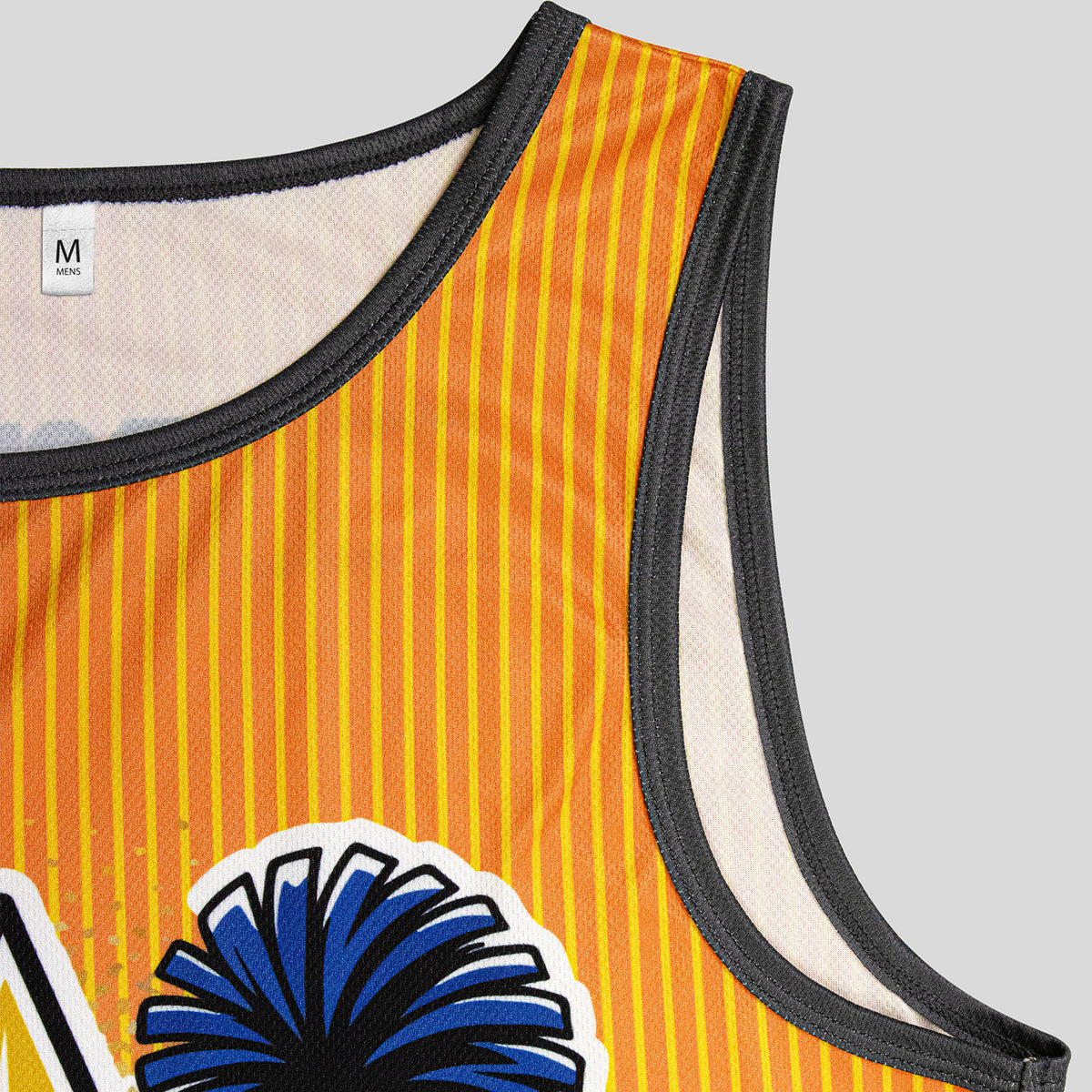 Custom Mens Active Tank Top - Detail