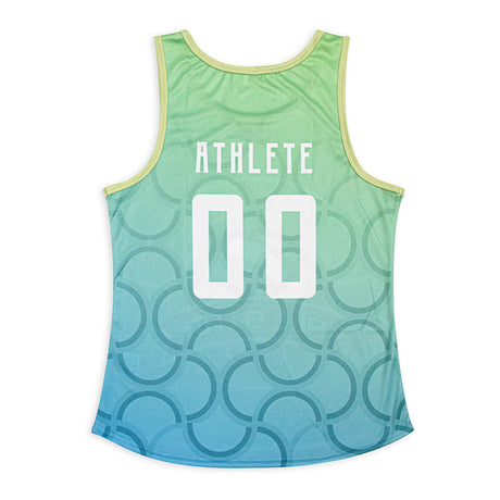 Custom Womens Active Tank Top - Back
