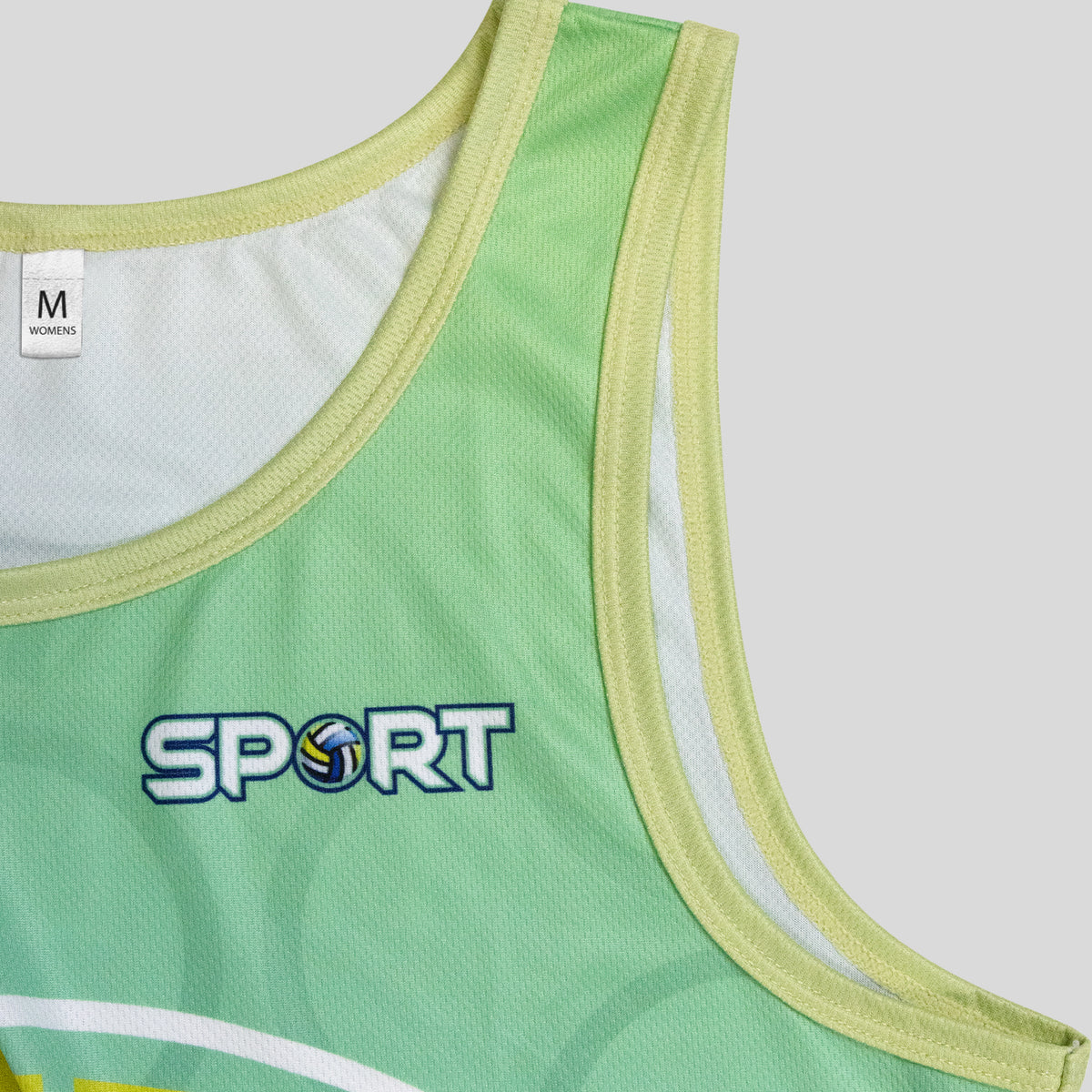 Custom Womens Active Tank Top - Detail