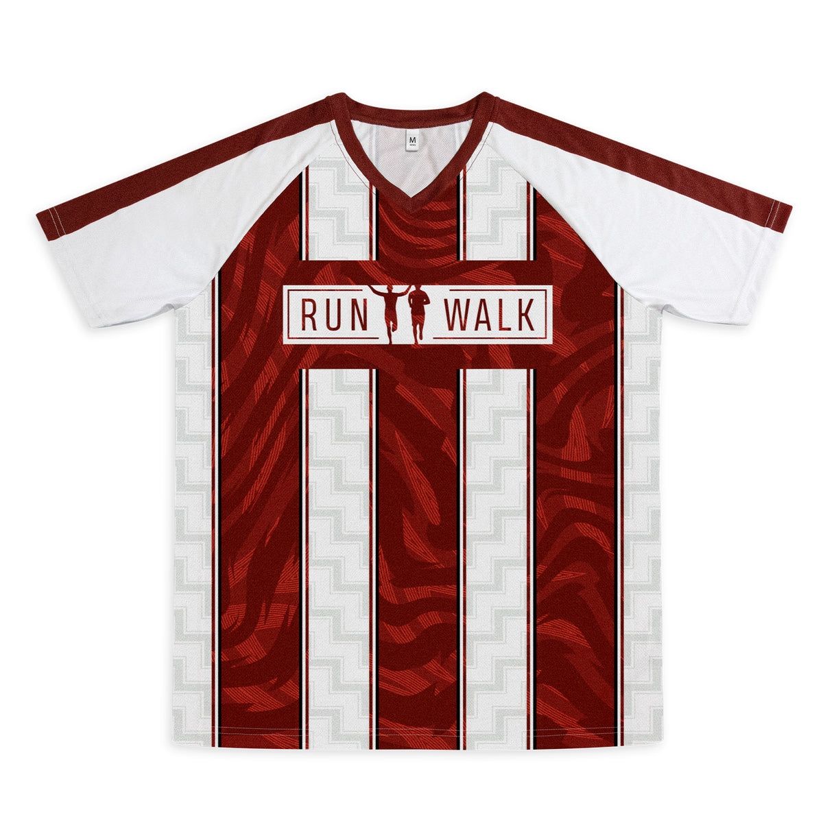 Custom Mens Active V-Neck T-Shirt - Front