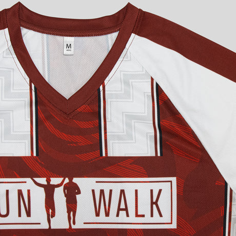 Custom Mens Active V-Neck T-Shirt - Detail