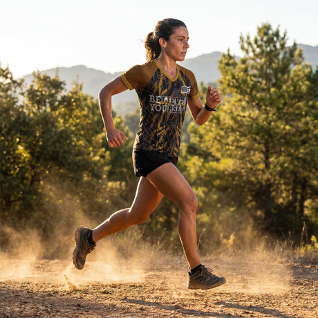 Custom Womens Active V-Neck T-Shirt - Feature