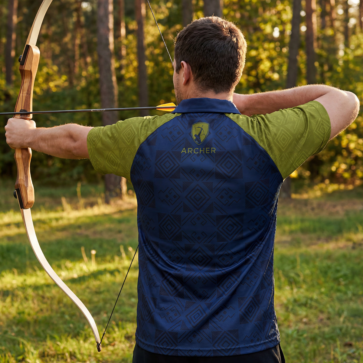 Custom Mens Active Polo - Feature