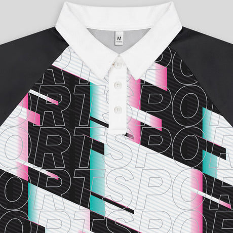 Custom Womens Active Polo - Detail
