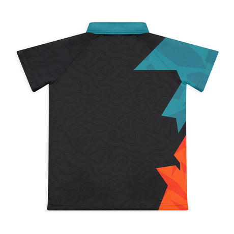 Custom Youth Active Polo - Back