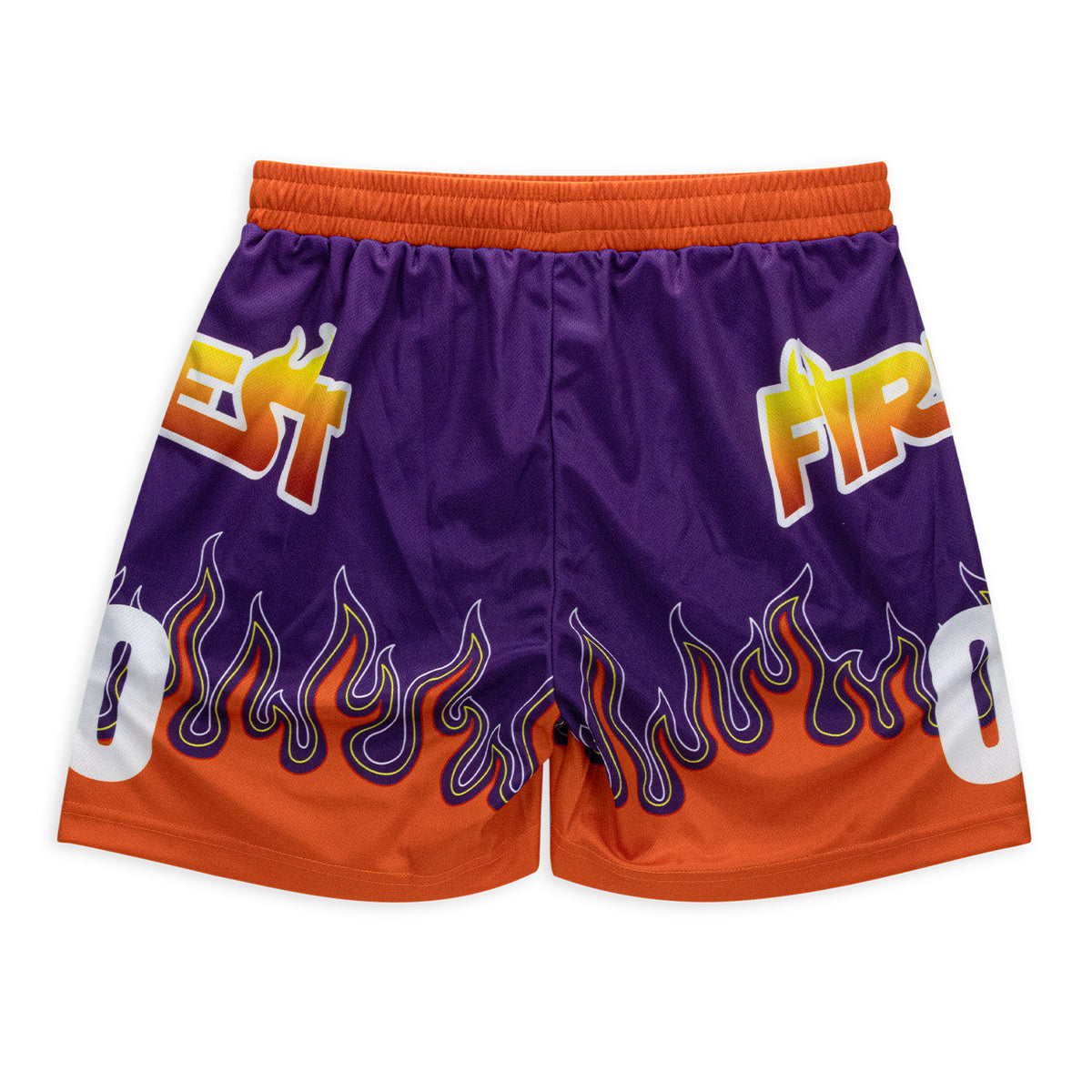 Custom Womens Active Shorts - Back