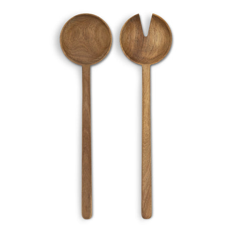 Keepsake Luca Salad Servers - Natural